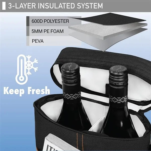 Insulated Wine Cooler Bag