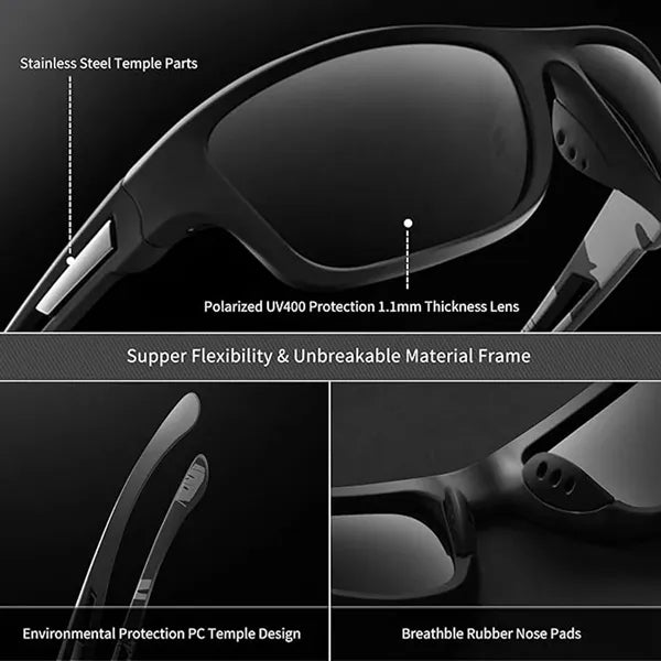 Polarized Sports Sunglasses
