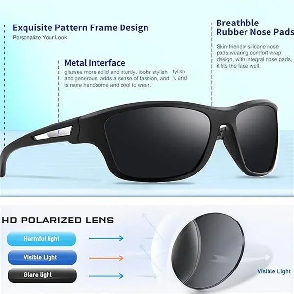 Polarized Sports Sunglasses