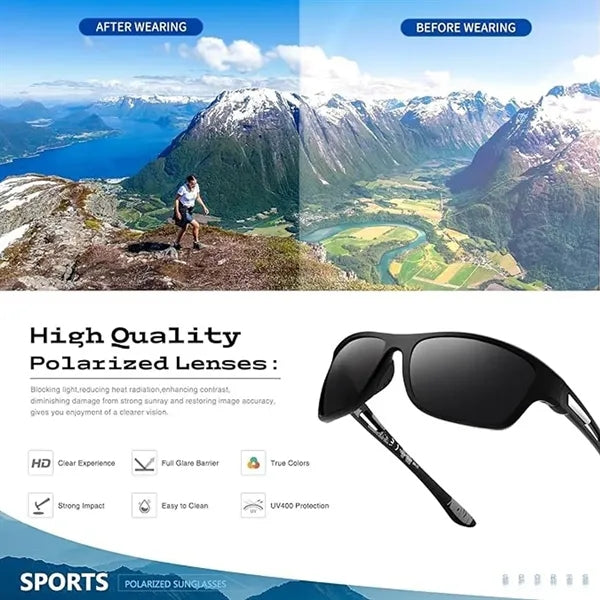 Polarized Sports Sunglasses