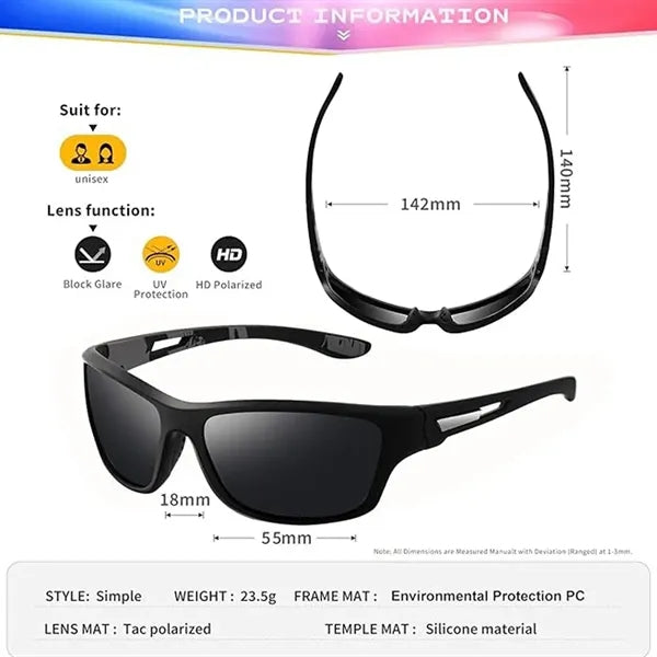 Polarized Sports Sunglasses