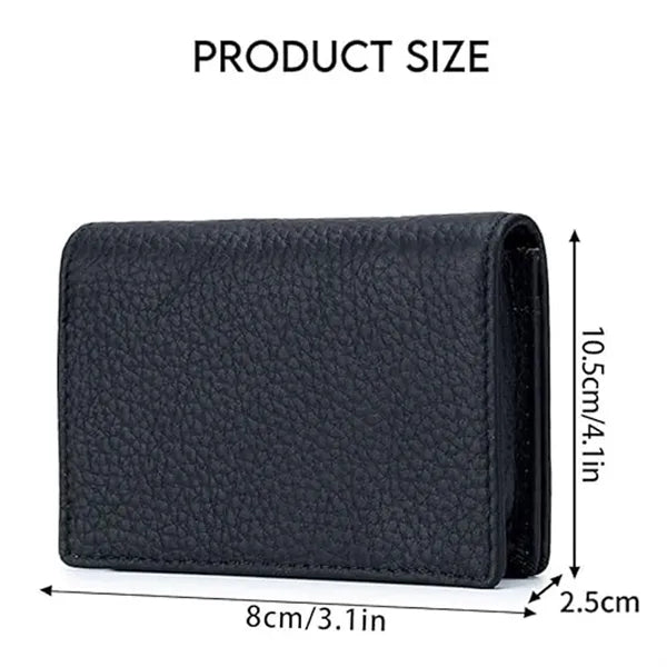 Slim Leather Credit Card Holder