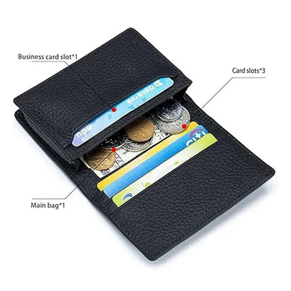 Slim Leather Credit Card Holder