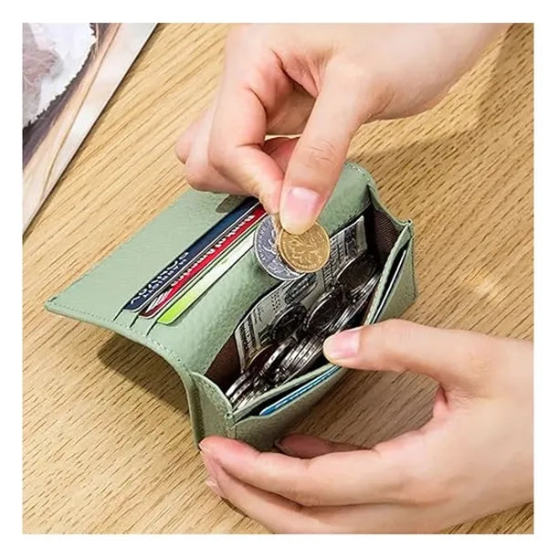 Slim Leather Credit Card Holder