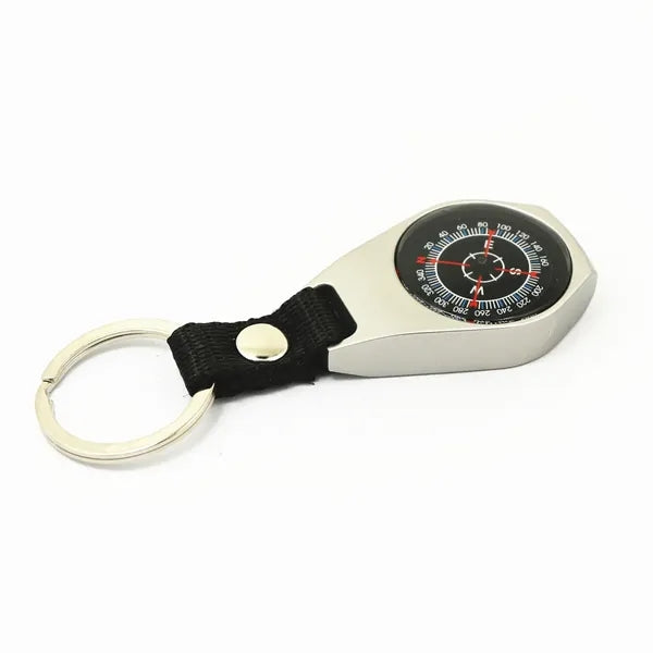 Portable Compass Keychain