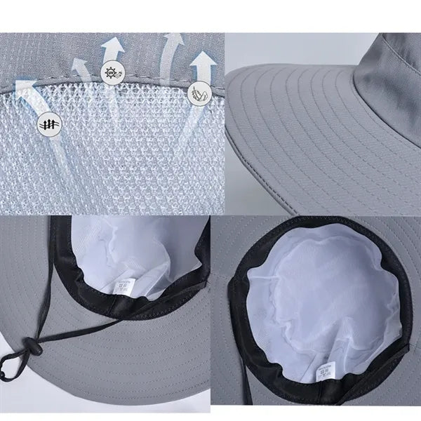 Wide Brim Sun Hats for Men Women Fishing Hiking Camping