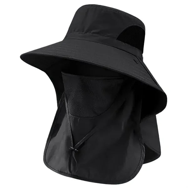 Fishing Sun Protection Hat with Face Cover & Neck Flap