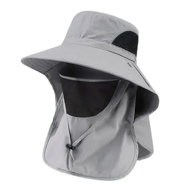 Fishing Sun Protection Hat with Face Cover & Neck Flap