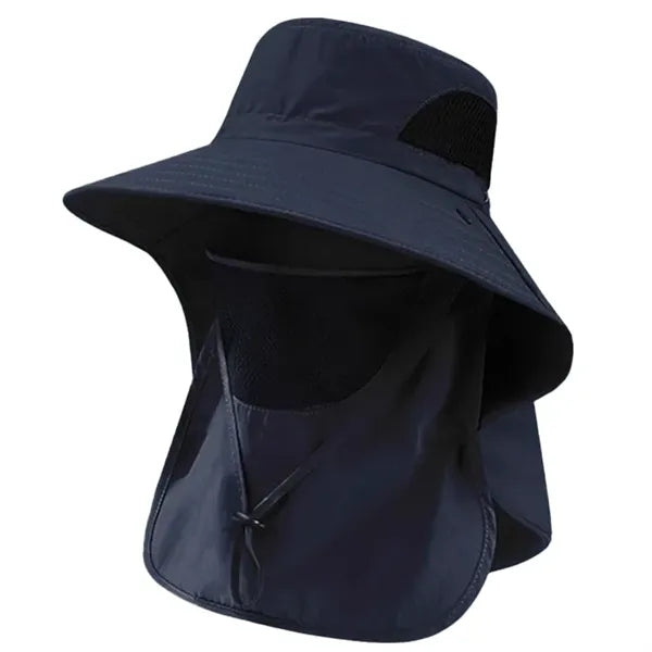 Fishing Sun Protection Hat with Face Cover & Neck Flap