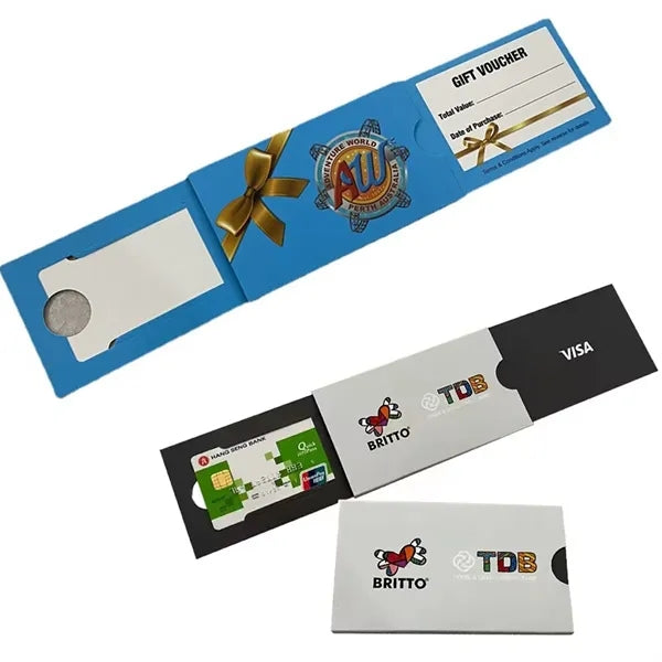 Business Card Sliding Packaging Box For Invitation