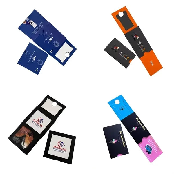 Business Card Sliding Packaging Box For Invitation