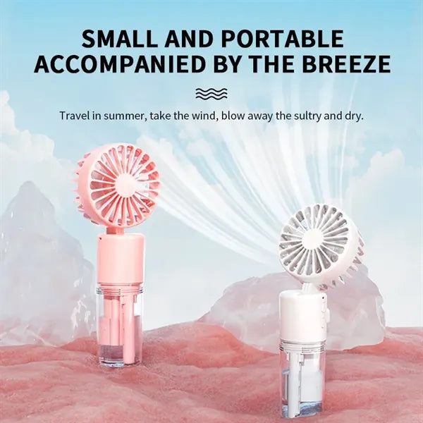 Hangingneck misting Mini Hand Held Fan