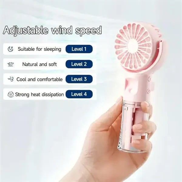 Hangingneck misting Mini Hand Held Fan
