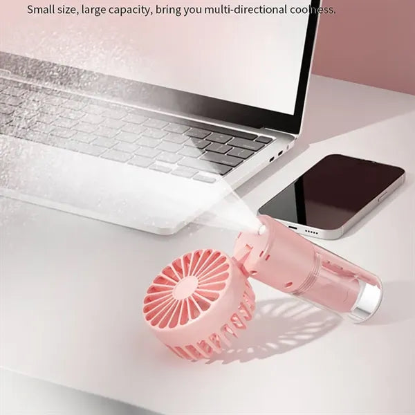 Hangingneck misting Mini Hand Held Fan