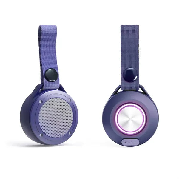 Outdoor Portable Waterproof Wireless Speaker With LED Lamp