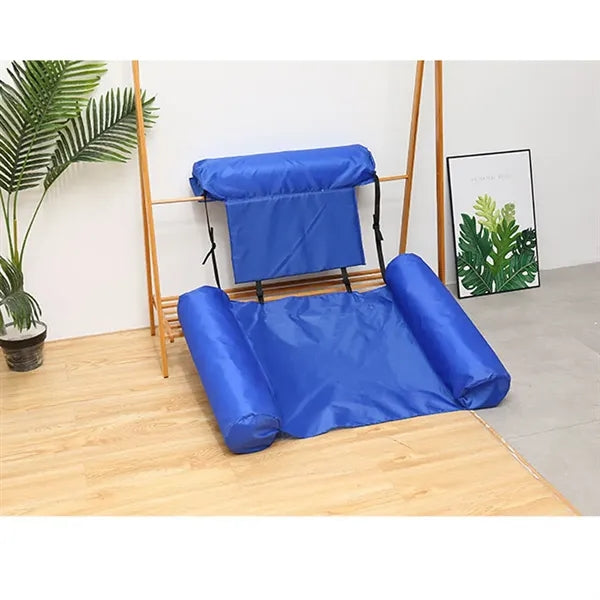 Portable Light Float Inflatable Hammock for Pool Water Chair