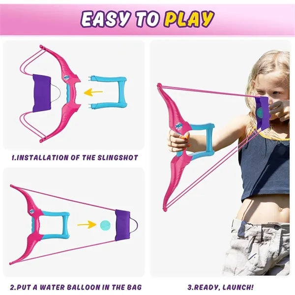 Archery kit for water balloon