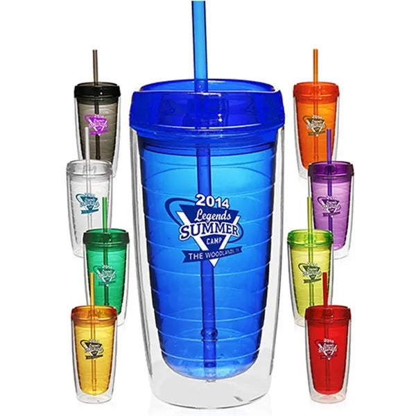 Plastic Insulated Tumbler