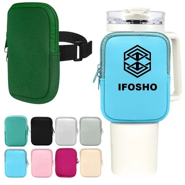 Multifunctional Water Bottle Pouch w/ Zipper