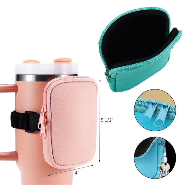 Multifunctional Water Bottle Pouch w/ Zipper