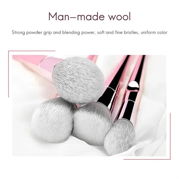 Beauty Blenders Cosmetic Bag Set With 10pcs Makeup Brush Kit