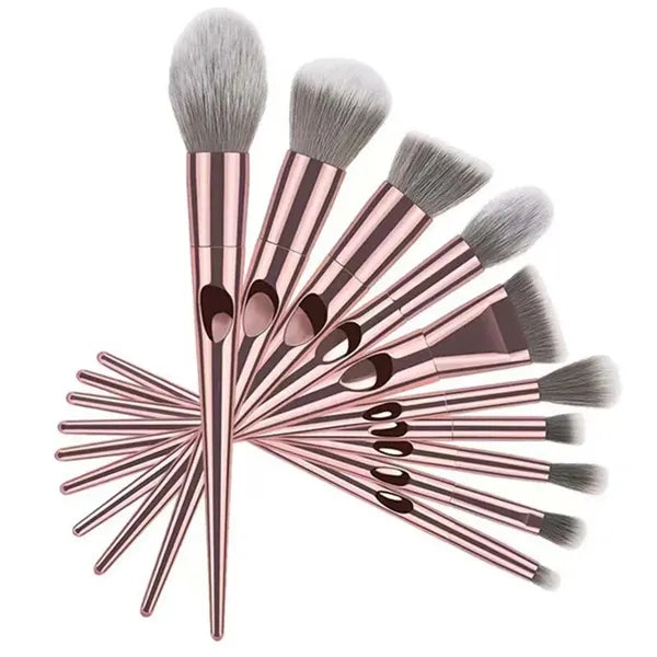 Beauty Blenders Cosmetic Bag Set With 10pcs Makeup Brush Kit