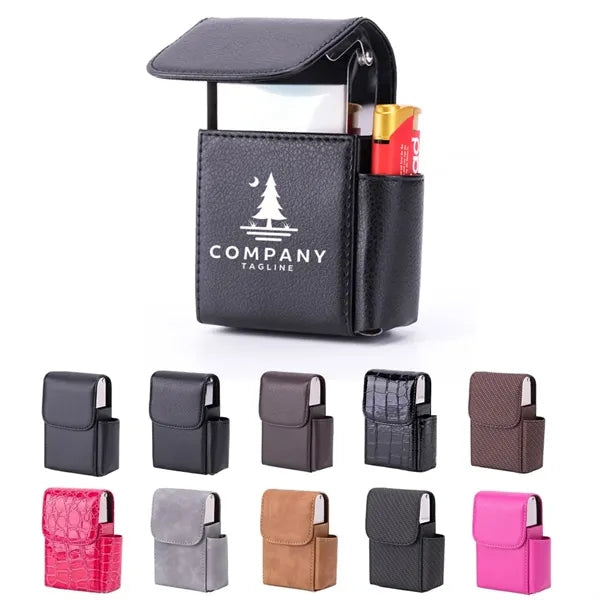 PU Leather Cigarette Storage Case