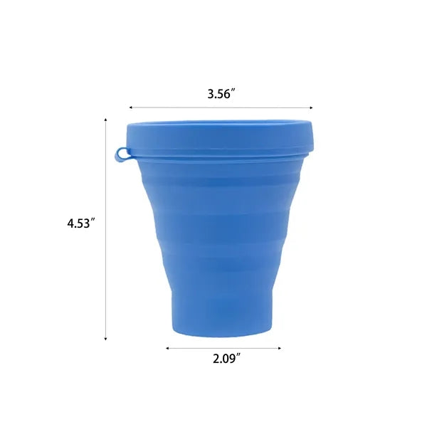 12oz Collapsible Silicone Travel Cup