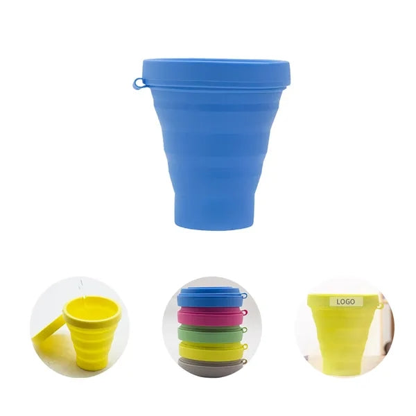 12oz Collapsible Silicone Travel Cup