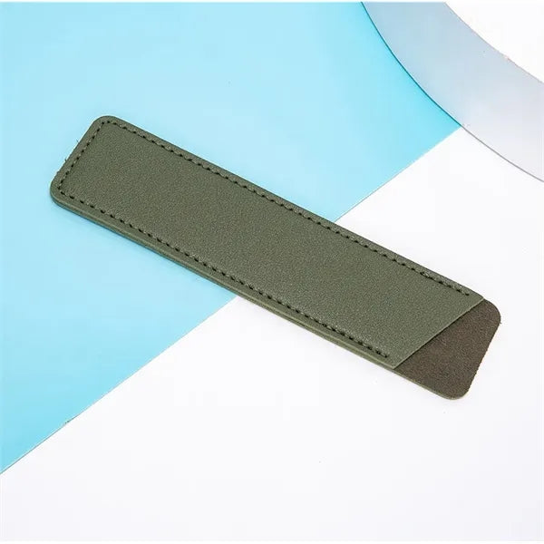PU Leather Pen Sleeve Pouch