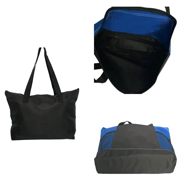 Zippered Tote Bag
