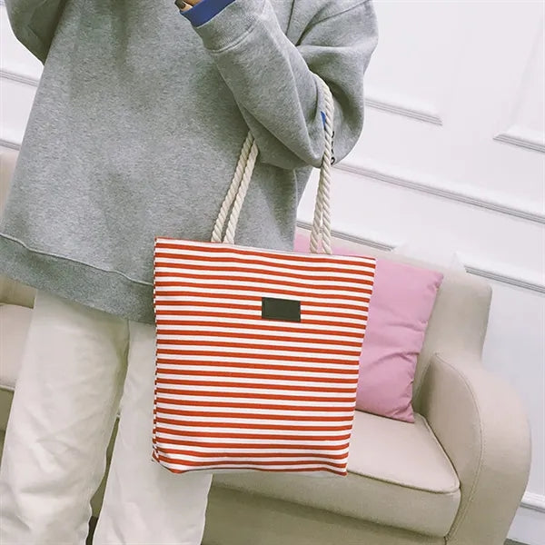 Ladies Canvas Shoulder Tote