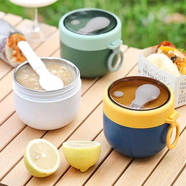 Lunch Ellipse Bowl With Spoon
