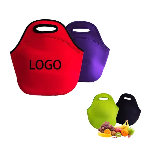 Insulated Thermal Lunch Bag With Zipper
