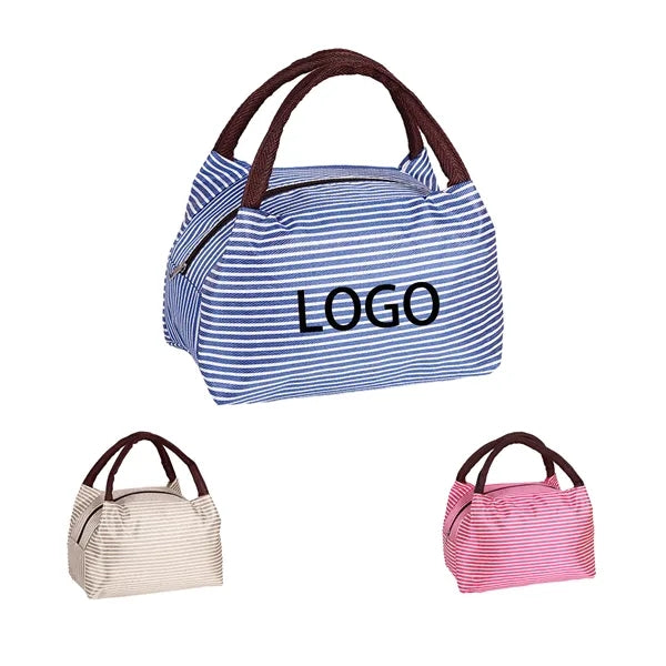 Lunch Tote Bag With Zipper