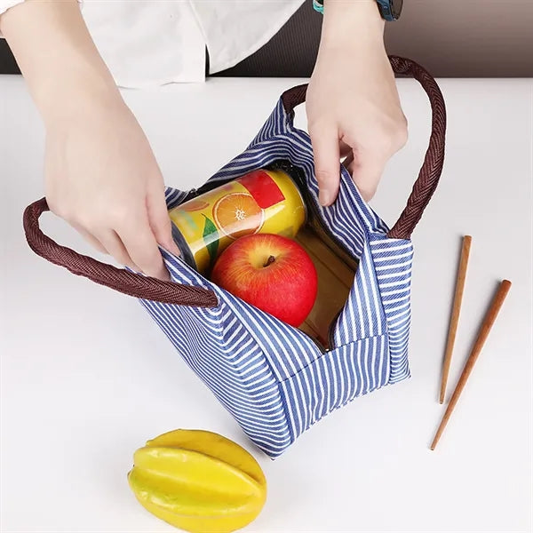 Lunch Tote Bag With Zipper