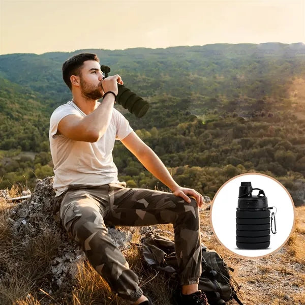 Collapsible Water Bottles With Twist Cap