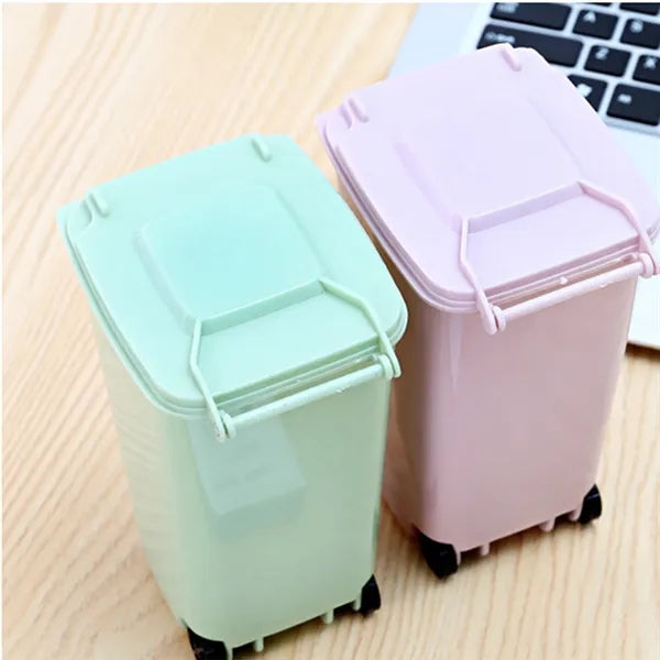 Desktop Trash Can Pen Holder