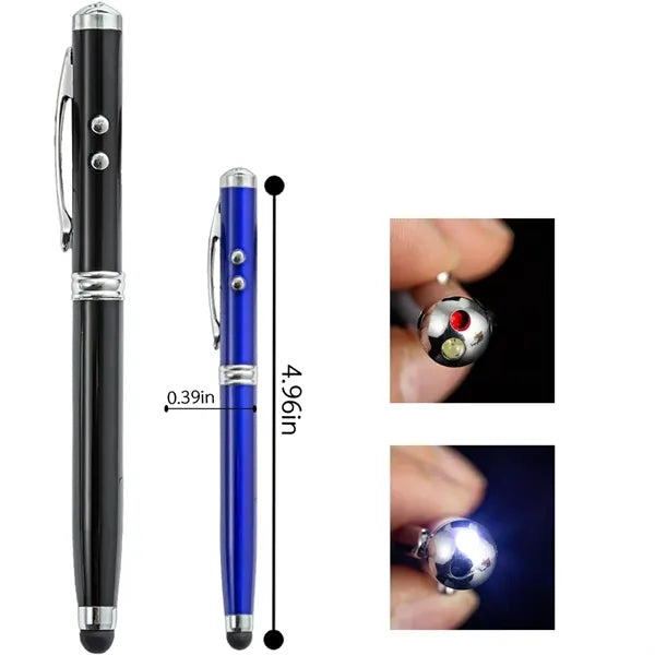 4-In-1 Multi-Function Touch Screen Stylus