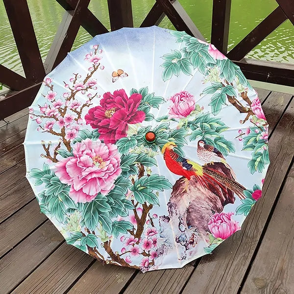 Silk Parasol Umbrella