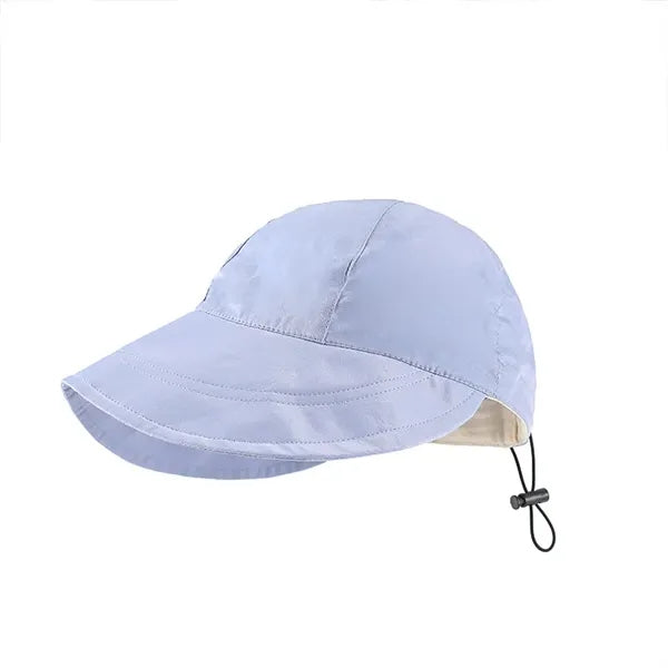 Outdoor Uv Protection Hollow Top Wide Brim Sun Hat for Women