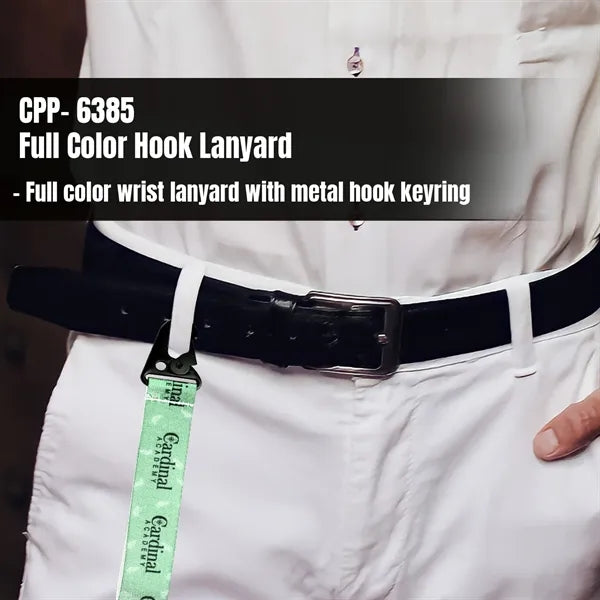 Full Color Hook Lanyard