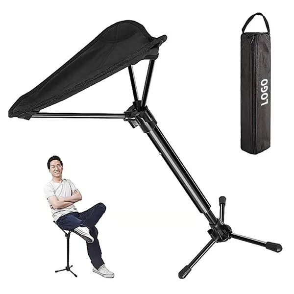 Foldable Outdoor Camping Adjustable Height Triangle Stool
