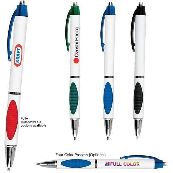 White Pen w/ Trans Gripper