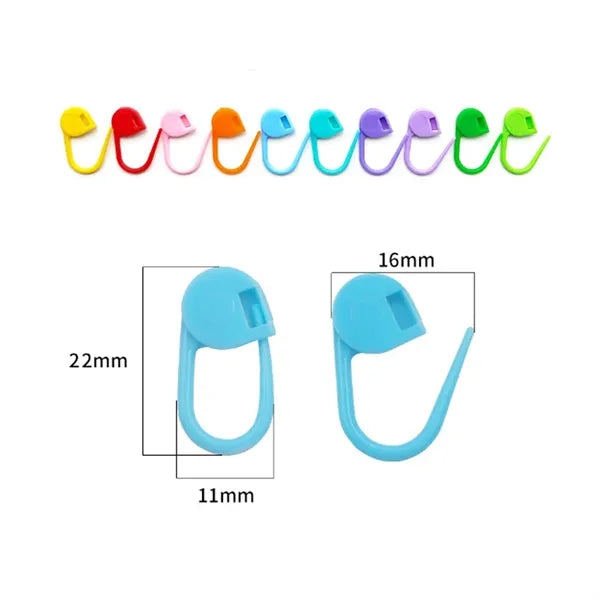 120 Pieces Stitch Needle Clip Counter