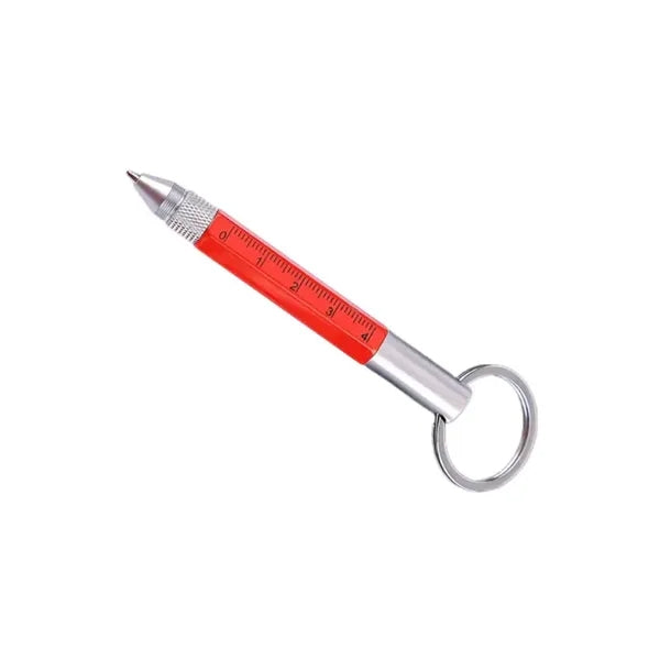6 In 1 Multitool Keychain Pen