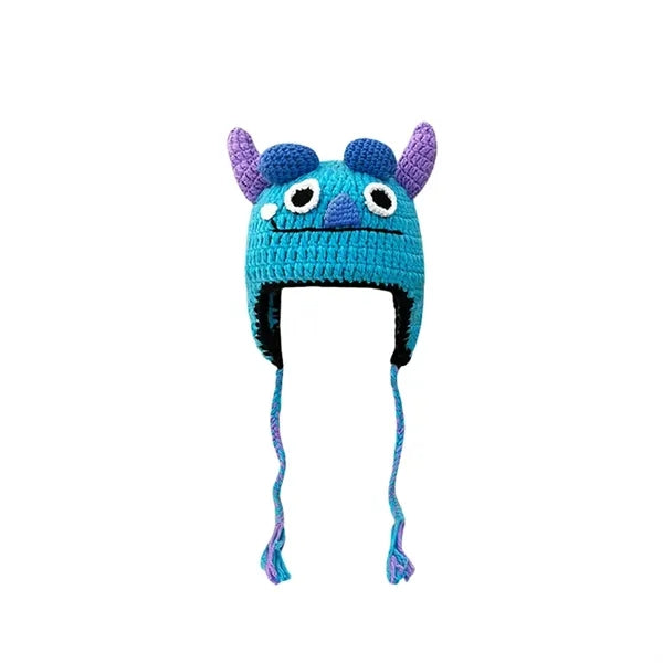 Little Monster Series Handmade Knitted Hat