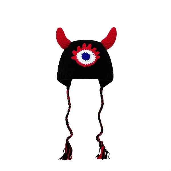 Little Monster Series Handmade Knitted Hat