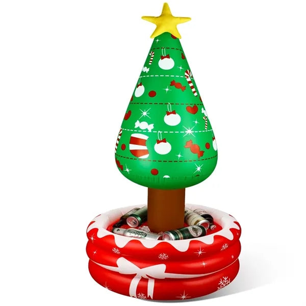PVC Inflatable Christmas Tree Ice Bucket