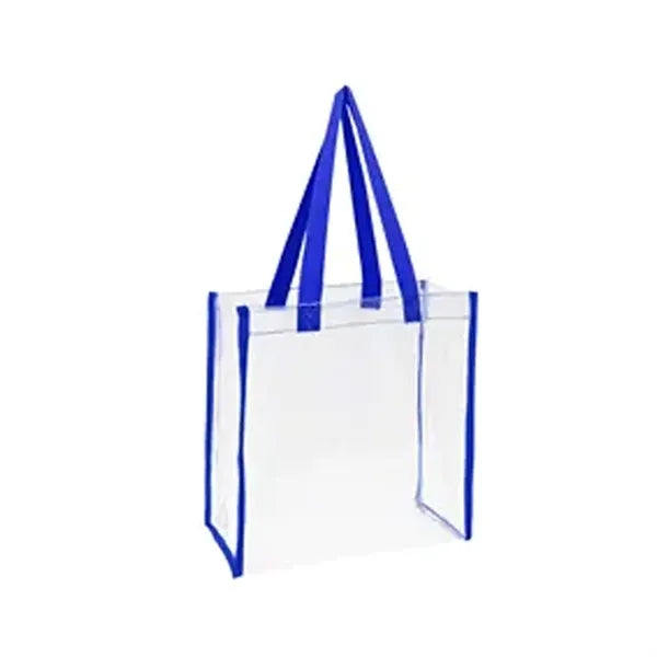 Clear PVC Stadium Open Tote
